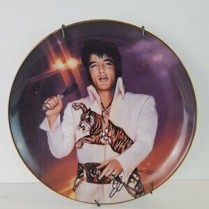 1995 Elvis Presley "The Superstar" Elvis Bradford Exchange Plate